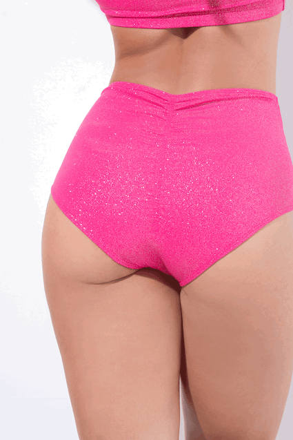 RAD - Eve Shorts Glitter - Fuchsia