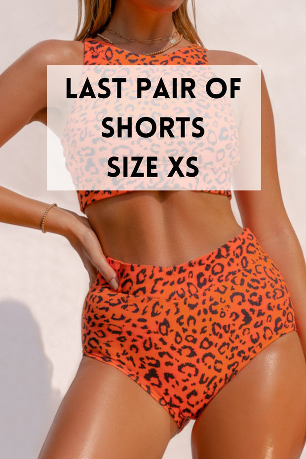 LAST ONE! SIZE XS. NYX Safari Shorts - Orange