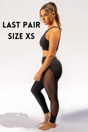 LAST PAIR! SIZE XS!  Black Croc Leggings