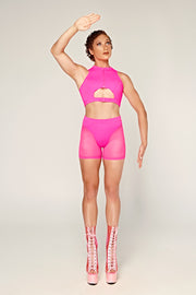 CXIX - DollHaus Biker Shorts - Barbie Pink