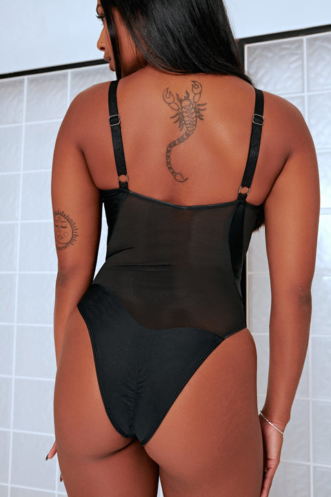CXIX - Silhouette Bodysuit - Black